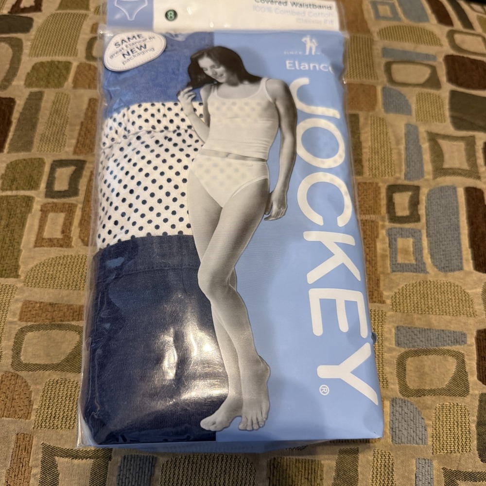 Women Jockey 3-Pack French Cut (Heather Blue/Deep Blue) Cotton Comfort Underwear